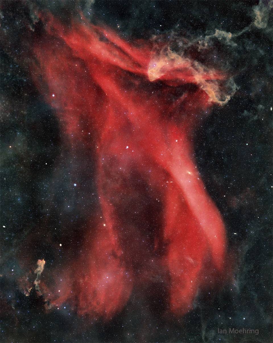Veľká hmlovina Lacerta - Astronomická fotografia dňa 2025-09-10 | Veľká hmlovina Lacerta, hmloviny, astronomické objekty