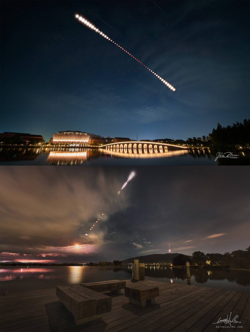 Mesiac, ktorý spája hemisféry Zeme v septembri - Astronomická fotografia dňa 2025-09-12 | mesačné zatmenie, celkové mesačné zatmenie, Mesiac